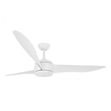 Ventilateur de plafond Nordic LED 142cm Blanc BOUTICA DESIGN 512911