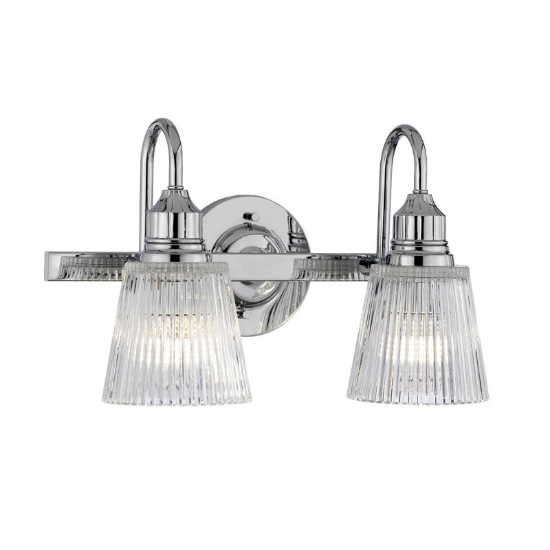 Applique Salle de Bain Addison 2x3,5W G9 Chromé Poli ELSTEAD LIGHTING QN-ADDISON2-BATH