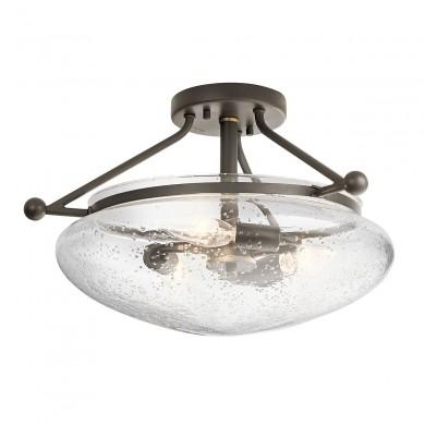 Plafonnier Belle 3x40W E14 Bronze vieilli ELSTEAD LIGHTING QN-BELLE-SF-OZ