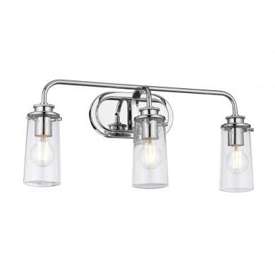 Applique Salle de Bain Braelyn 3x40W E27 Chromé ELSTEAD LIGHTING QN-BRAELYN3-PC