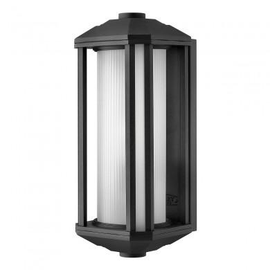 Applique Murale extérieur Castelle 1x60W E27 Noir H383 ELSTEAD LIGHTING QN-CASTELLE-M-BLK