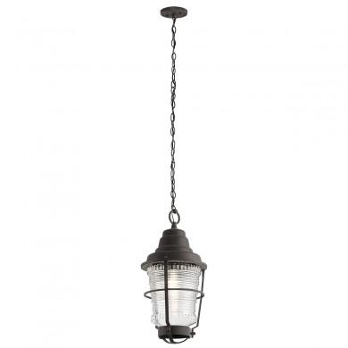 Suspension Chance Harbor 1x60W E27 Zinc patiné ELSTEAD LIGHTING QN-CHANCE-HARBOR8