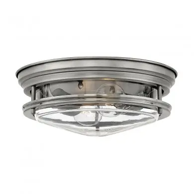 Plafonnier Salle de Bain Hadrian 2x40W E27 Nickel Antique ELS_QN-HADRIAN-FS-AN-CLEAR QN-HADRIAN-FS-AN-CLEAR Plafonnier Salle de Bain Hadrian 2x40W E27 Nickel Antique ELSTEAD LIGHTING QN-HADRIAN-FS-AN-CLEAR
