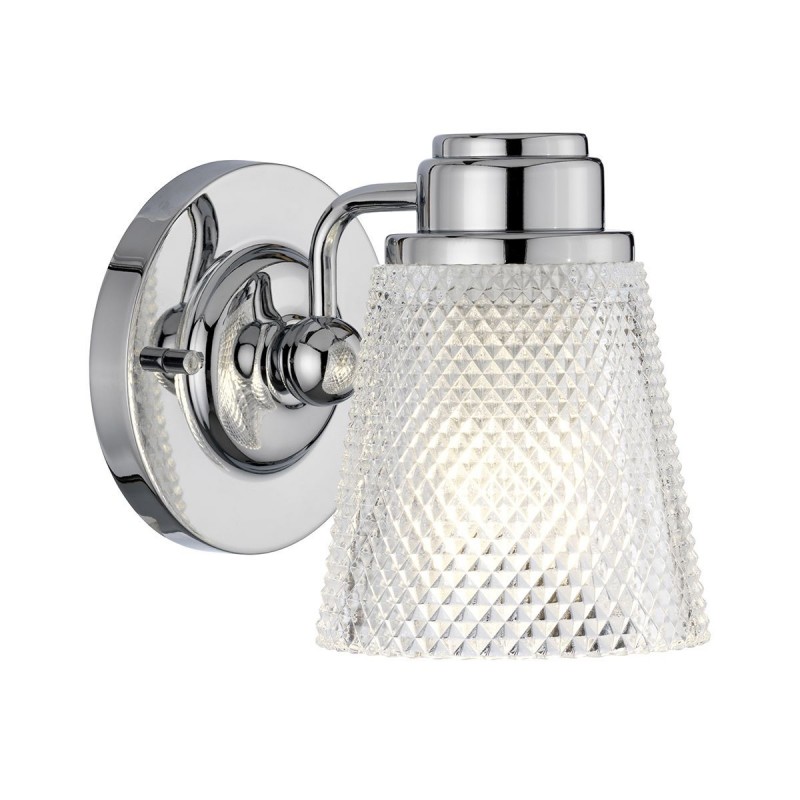 Applique Salle de Bain Hudson 1x3,5W G9 Chromé Poli ELSTEAD LIGHTING QN-HUDSON1-BATH