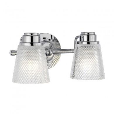 Applique Salle de Bain Hudson 2x3,5W G9 Chromé Poli ELSTEAD LIGHTING QN-HUDSON2-BATH