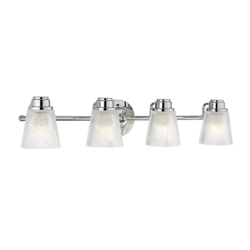 Applique Salle de Bain Hudson 4x3,5W G9 Chromé Poli ELSTEAD LIGHTING QN-HUDSON4-BATH