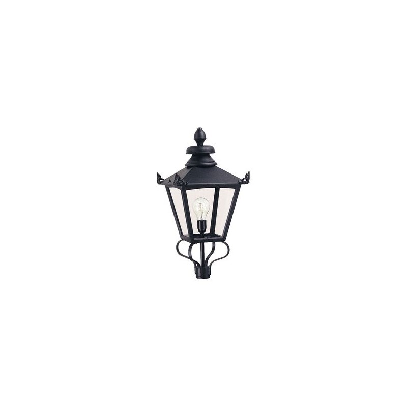 Tête de Lampadaire exterieur Grampian 1x150W Noir ELSTEAD LIGHTING gl1