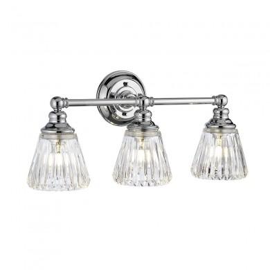 Applique Salle de Bain Keynes 3x3,5W G9 Chromé Poli ELSTEAD LIGHTING QN-KEYNES3-BATH