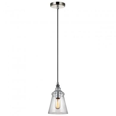 Suspension Loras 1x60W E27 Chromé ELSTEAD LIGHTING QN-LORAS-1MP