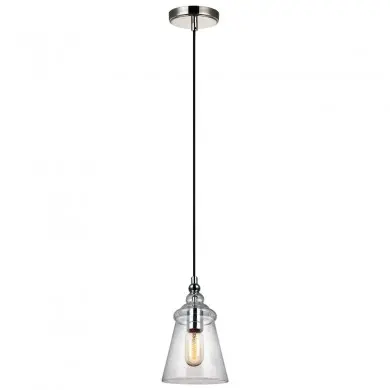 Suspension Loras 1x60W E27 Chromé ELSTEAD LIGHTING QN-LORAS-1MP