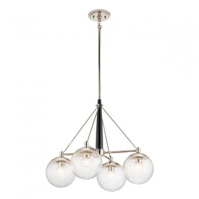 Suspension Marilyn 4x60W E27 Nickel Poli ELSTEAD LIGHTING QN-MARILYN4