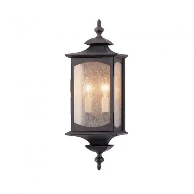 Applique Murale Market Square 2x60W E14 Bronze huilé ELSTEAD LIGHTING QN-MARKET-SQUARE-M