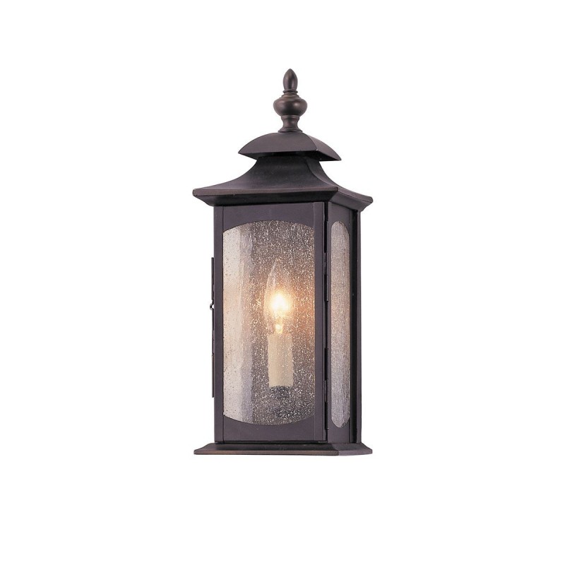 Applique Murale Extérieur Market Square 1x60W E14 Bronze huilé ELSTEAD LIGHTING QN-MARKET-SQUARE-S