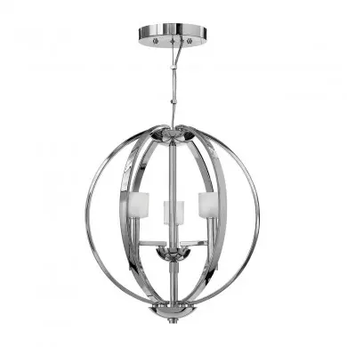 Suspension Mondo 3x3,5W G9 Chromé Poli ELSTEAD LIGHTING QN-MONDO3
