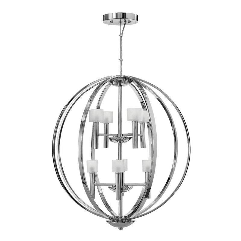 Suspension Mondo 8x3,5W G9 Chromé Poli ELSTEAD LIGHTING QN-MONDO8