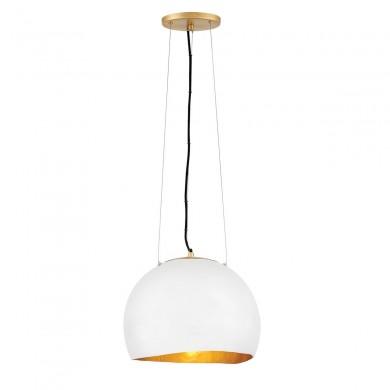 Suspension Nula 1x100W E27 Blanc Or ELSTEAD LIGHTING QN-NULA-1P