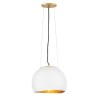 Suspension Nula 1x100W E27 Blanc Or ELSTEAD LIGHTING QN-NULA-1P