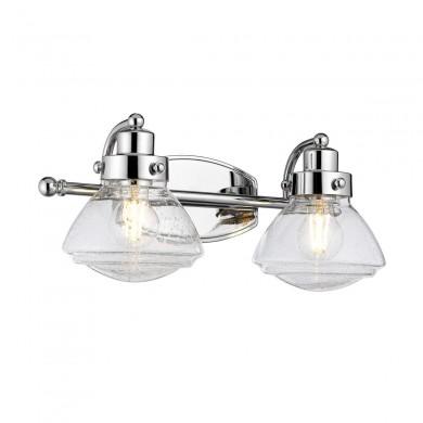 Applique Salle de Bain Scholar 2x60W E27 Chromé Poli ELSTEAD LIGHTING QN-SCHOLAR2