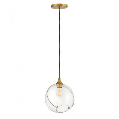 Suspension Skye 1x60W E27 Laiton ELSTEAD LIGHTING QN-SKYE-1P
