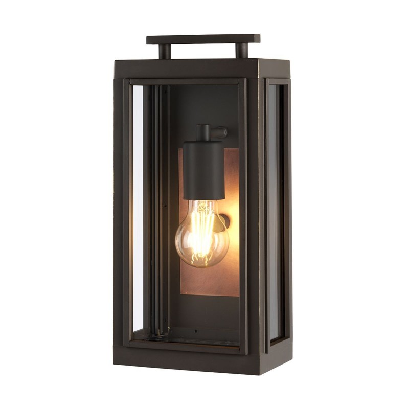 Applique Murale Sutcliffe 1x60W E27 Bronze huilé Cuivre ELSTEAD LIGHTING QN-SUTCLIFFE-S-OZ