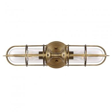 Applique Salle de Bain Urban Restoration 2x60W E27 Laiton antique foncé ELSTEAD LIGHTING QN-URBANREST2