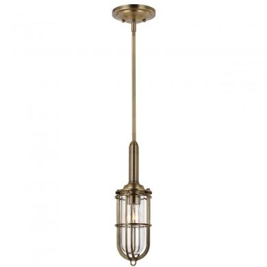 Suspension Urban Restoration 1x60W E27 Laiton antique foncé ELSTEAD LIGHTING QN-URBANREST-MP