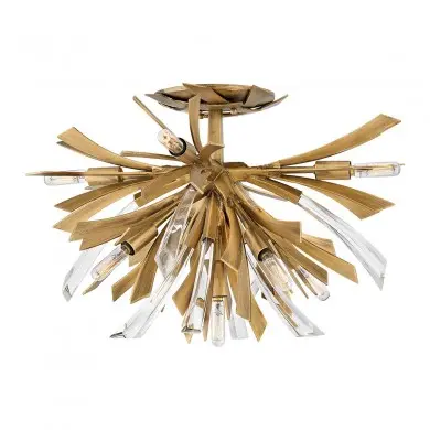 Plafonnier Vida 9x40W E14 Or bruni ELSTEAD LIGHTING QN-VIDA-9F