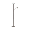 Lampadaire liseuse orientable LUCY 1x5 5W E27 ACIER BRILLIANT G93004/13