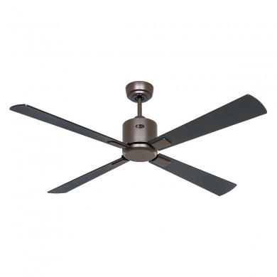 Ventilateur de Plafond Eco Neo III 132cm Bronze Noir Teck CASAFAN 949202