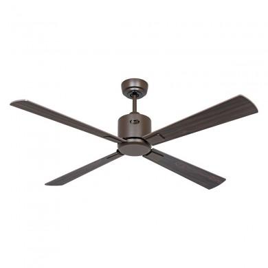 Ventilateur de Plafond Eco Neo III 132cm Bronze Noyer Cerisier CASAFAN 949212