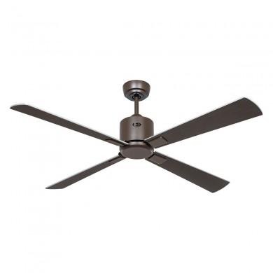 Ventilateur de Plafond Eco Neo III 132cm Bronze Wengé Argenté CASAFAN 949242