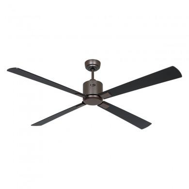 Ventilateur de Plafond Eco Neo III 152cm Bronze Noir Teck CASAFAN 949303