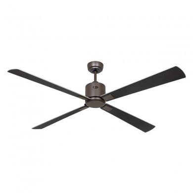 Ventilateur de Plafond Eco Neo III 152cm Bronze Argenté Wengé CASAFAN 949337