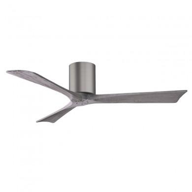 Ventilateur Plafond Irene-3H 132cm Etain Bois Vieilli ATLAS FAN IR3H-BP-BW-52