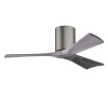 Ventilateur Plafond Irene-3H 107cm Etain Bois Vieilli ATLAS FAN IR3H-BP-BW-42