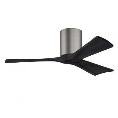 Ventilateur Plafond Irene-3H 107cm Etain Noir ATLAS FAN IR3H-BP-BK-42