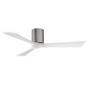 Ventilateur Plafond Irene-3H 132cm Etain Blanc ATLAS FAN IR3H-BP-MWH-52