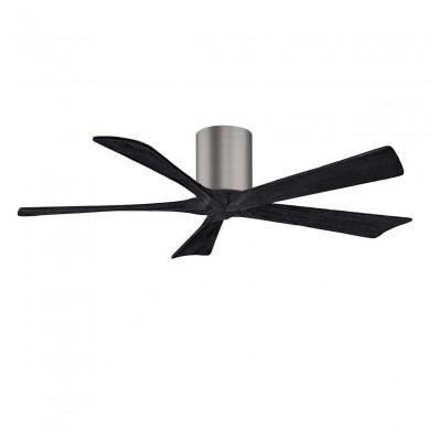 Ventilateur Plafond Irene-5H 132cm Etain Noir ATLAS FAN IR5H-BP-BK-52