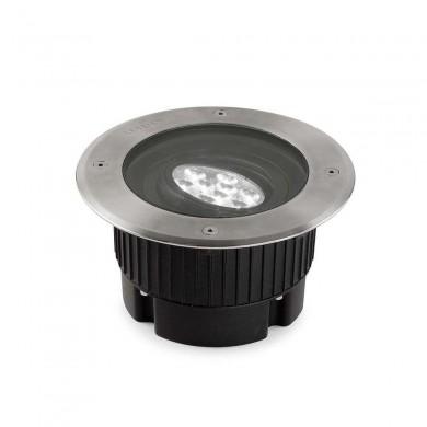 Encastré de sol Gea 22W Inox 3000K LEDS C4 55-9667-CA-CL