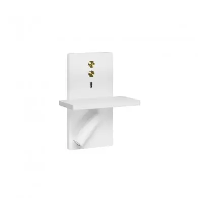 Applique Liseuse E-lamp 14,7W Blanc 05-7606-14-DO LEDS C4 05-7606-14-DO