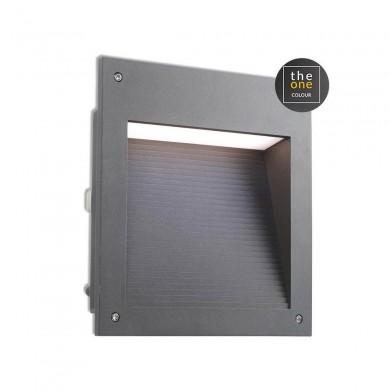 Encastré Mural Micenas 22,5W Gris urbain Semi-sablé 3000K LEDS C4 05-9885-Z5-CL