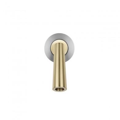 Applique Liseuse Gamma 3,6W Nickel satiné Or LEDS C4 05-6428-81-DN