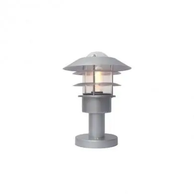 Borne Potelet Helsingor 1x60W Argent ELSTEAD LIGHTING helsingorped