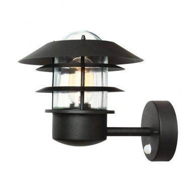 Applique Murale Exterieur Helsingor Noir 1x60W E27 PIR ELSTEAD LIGHTING HELSINGOR PIR BK