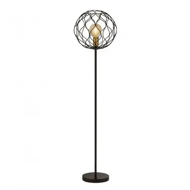 Lampadaire Boule Finesse 1x60W E27 Noir Or L350 SEARCHLIGHT EU4509BK