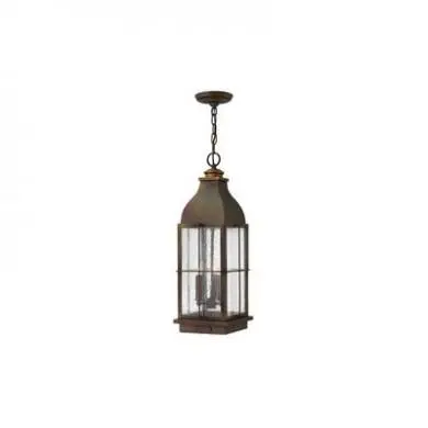 Suspension Bingham 3x60W Marron doré HINKLEY hkbingham8