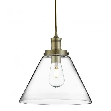 Suspension Pyramid 1x10W E27 Laiton SEARCHLIGHT 3228AB