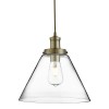Suspension Pyramid 1x10W E27 Laiton SEARCHLIGHT 3228AB