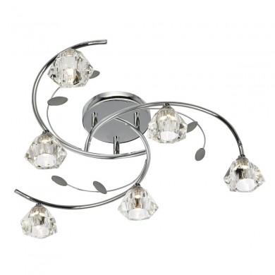 Plafonnier Sierra 6x7W G9 Chrome SEARCHLIGHT 2636-6CC
