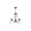 Lustre Bolla 3x100W Argent HINKLEY hkbolla3